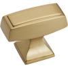 Amerock | Cabinet Knob | Champagne Bronze | 1-1/2 inch (38 mm) Length | Mulholland | 1 Pack | Drawer Knob | Cabinet Hardware(Champagne Bronze)