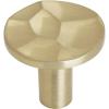 Amerock | Cabinet Knob | Golden Champagne | 1-3/16 inch (30 mm) Diameter | Kamari | 1 Pack | Drawer Knob | Cabinet Hardware(Golden Champagne)
