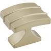 Amerock | Cabinet Knob | Matte Black | 1-1/2 inch (38 mm) Length | Davenport | 1 Pack | Drawer Knob | Cabinet Hardware(Golden Champagne)