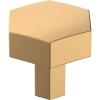 Amerock | Cabinet Knob | Matte Black | 1-1/4 inch (32 mm) Diameter | Caliber | 1 Pack | Drawer Knob | Cabinet Hardware(Champagne Bronze)