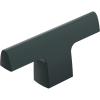 Amerock | Cabinet Knob | Matte Black | 1-1/4 inch (32 mm) Diameter | Riva | 1 Pack | Drawer Knob | Cabinet Hardware(Matte Black)