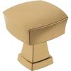 Amerock | Cabinet Knob | Matte Black | 1-1/4 inch (32 mm) Length | Stature | 1 Pack | Drawer Knob | Cabinet Hardware(Champagne Bronze)