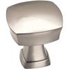 Amerock | Cabinet Knob | Matte Black | 1-1/4 inch (32 mm) Length | Stature | 1 Pack | Drawer Knob | Cabinet Hardware(Satin Nickel)