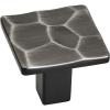 Amerock | Cabinet Knob | Matte Black | 1-3/16 inch (30 mm) Length | Kamari | 1 Pack | Drawer Knob | Cabinet Hardware(Gunmetal)