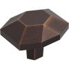 Amerock | Cabinet Knob | Oil Rubbed Bronze | 2-1/2 inch (64 mm) Length | St. Vincent | 1 Pack | Drawer Knob | Cabinet Hardware(Oil Rubbed Bronze)