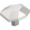 Amerock | Cabinet Knob | Oil Rubbed Bronze | 2-1/2 inch (64 mm) Length | St. Vincent | 1 Pack | Drawer Knob | Cabinet Hardware(Polished Chrome)