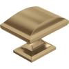 Amerock | Cabinet Knob |Champagne Bronze | 1-1/2 in (38 mm) Length Drawer Knob | Candler | Kitchen and Bath Hardware | Furniture Hardware(Champagne Bronze)