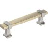 Golden Champagne/Satin Nickel