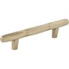 Amerock | Cabinet Pull | Champagne Bronze | 5-1/16 inch (128 mm) Center to Center | St. Vincent | 1 Pack | Drawer Pull | Drawer Handle | Cabinet Hardware(Golden Champagne)