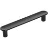 Amerock | Cabinet Pull | Golden Champagne | 3-3/4 inch (96 mm) Center to Center | Concentric | 1 Pack | Drawer Pull | Drawer Handle | Cabinet Hardware(Matte Black)