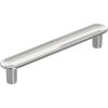 Amerock | Cabinet Pull | Golden Champagne | 3-3/4 inch (96 mm) Center to Center | Concentric | 1 Pack | Drawer Pull | Drawer Handle | Cabinet Hardware(Polished Nickel)