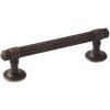 Amerock | Cabinet Pull | Golden Champagne | 5-1/16 inch (128 mm) Center to Center | Sea Grass | 1 Pack | Drawer Pull | Drawer Handle | Cabinet Hardware(Oil Rubbed Bronze)