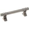 Amerock | Cabinet Pull | Golden Champagne | 6-5/16 inch (160 mm) Center to Center | Davenport | 1 Pack | Drawer Pull | Drawer Handle | Cabinet Hardware(Gunmetal)