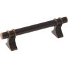 Amerock | Cabinet Pull | Golden Champagne | 6-5/16 inch (160 mm) Center to Center | Davenport | 1 Pack | Drawer Pull | Drawer Handle | Cabinet Hardware(Oil Rubbed Bronze)