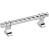 Amerock | Cabinet Pull | Golden Champagne | 6-5/16 inch (160 mm) Center to Center | Davenport | 1 Pack | Drawer Pull | Drawer Handle | Cabinet Hardware(Polished Chrome)