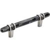 Amerock | Cabinet Pull | Marble White/Golden Champagne | 5-1/16 inch (128 mm) Center to Center | Carrione | 1 Pack | Drawer Pull | Drawer Handle | Cabinet Hardware | Zinc(Marble Black/Satin Nickel)