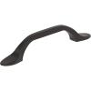 Amerock | Cabinet Pull | Matte Black | 3 inch (76 mm) Center-to-Center | Ravino | 1 Pack | Drawer Pull | Drawer Handle | Cabinet Hardware(Oil Rubbed Bronze)