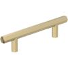 Amerock | Cabinet Pull | Matte Black | 3-3/4 inch (96 mm) Center-to-Center | Caliber | 1 Pack | Drawer Pull | Cabinet Handle | Cabinet Hardware(Golden Champagne)