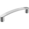 Amerock | Cabinet Pull | Matte Black | 3-3/4 inch (96 mm) Center-to-Center | Rift | 1 Pack | Drawer Pull | Cabinet Handle | Cabinet Hardware(Polished Chrome)