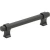 Amerock | Cabinet Pull | Matte Black | 7-9/16 inch (192 mm) Center to Center | Remington | 1 Pack | Drawer Pull | Drawer Handle | Cabinet Hardware(Matte Black)
