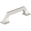 Amerock | Cabinet Pull | Matte Black | 8-13/16 inch (224 mm) Center-to-Center | Exceed | 1 Pack | Drawer Pull | Cabinet Handle | Cabinet Hardware(Polished Nickel)