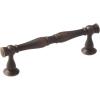 Amerock | Cabinet Pull | Oil Rubbed Bronze | 5-1/16 inch (128 mm) Center to Center | Crawford | 1 Pack | Drawer Pull | Drawer Handle | Cabinet Hardware(Oil Rubbed Bronze)