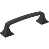 Amerock | Cabinet Pull | Polished Chrome | 3-3/4 inch (96 mm) Center-to-Center | Ville | 1 Pack | Drawer Pull | Cabinet Handle | Cabinet Hardware(Matte Black)