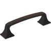 Amerock | Cabinet Pull | Polished Chrome | 3-3/4 inch (96 mm) Center-to-Center | Ville | 1 Pack | Drawer Pull | Cabinet Handle | Cabinet Hardware(Oil Rubbed Bronze)