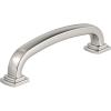 Amerock | Cabinet Pull | Polished Chrome | 5-1/16 inch (128 mm) Center-to-Center | Surpass | 1 Pack | Drawer Pull | Cabinet Handle | Cabinet Hardware(Polished Nickel)