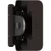Amerock | Double Demountable Cabinet Hinge | 3/8 inch (10 mm) Inset Hinge | Satin Nickel | 2 Pack | Self-Closing Hinge | Cabinet Door Hinge(Oil Rubbed Bronze)