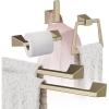 Amerock | Golden Champagne | Blackrock | 5 Piece | Bathroom Accessories Set