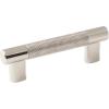Amerock | Kitchen Cabinet Pull | Golden Champagne | 6-5/16 in (160 mm) Center-to-Center | Bronx | 1 Pack | Furniture Hardware | Cabinet Handle | Bathroom Drawer Pull(Polished Nickel/Stainless Steel)