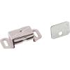 Amerock | Magnetic Cabinet Catch | Aluminum | 2-3/16 inch (56 mm) Length | 1 Pack | Door Catch | Cabinet Door Latch | Magnetic Door Latch