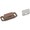 Amerock | Magnetic Cabinet Catch | Tan | 2 inch (51 mm) Length | 10 Pack | Door Catch | Cabinet Door Latch | Magnetic Door Latch