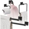 Amerock | Matte Black | Appoint | 5 Piece | Bathroom Accessories Set