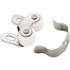 Amerock | Roller Cabinet Catch | Nickel | 1 inch (25 mm) Length | 10 Pack | Door Catch | Cabinet Door Latch