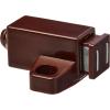 Amerock | Touch Cabinet Catch | Brown | 1-11/16 inch (43 mm) Length | 1 Pack | Door Catch | Cabinet Door Latch