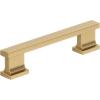Amerock 10BX3709126 | Polished Chrome Cabinet Pull | 3-3/4 inch (96mm) Center-to-Center | 10 Pack | Triomphe | Furniture Hardware(Champagne Bronze)
