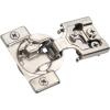 Amerock 2 Pack 1-1/4 inch Overlay Soft-Closing Compact Concealed Hinge for Face Frame Cabinet, 105-degree Opening Angle with 3-Way adjustability(1/2 Inch Overlay)