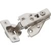 Amerock 2 Pack Full Overlay Self-Closing Euro Concealed Hinge for Frameless Cabinet, 105-degree Opening Angle with 3-Way adjustability(Full Overlay Face Frame)