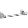 Amerock BH36050MB | Matte Black Double Robe Hook | 2-15/16 in. (75 mm) Length Towel Holder | Davenport | Towel Hook for Bathroom | Bathroom Hardware | Bath Accessories(Chrome)