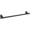 Amerock BH36050MB | Matte Black Double Robe Hook | 2-15/16 in. (75 mm) Length Towel Holder | Davenport | Towel Hook for Bathroom | Bathroom Hardware | Bath Accessories(Oil Rubbed Bronze)
