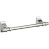 Amerock BH36050MB | Matte Black Double Robe Hook | 2-15/16 in. (75 mm) Length Towel Holder | Davenport | Towel Hook for Bathroom | Bathroom Hardware | Bath Accessories(Polished Nickel)