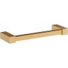Amerock BH36081BBZ | Golden Champagne Single Post Toilet Paper Holder | 5-7/8 in. (149 mm) Length Toilet Tissue Holder | Monument | Bath Tissue Holder | Bathroom Hardware | Bath Accessories(Champagne Bronze)