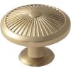 Amerock BP36616BBZ Crawford 1-3/4 in (44 mm) Diameter Golden Champagne Cabinet Knob(Golden Champagne)