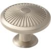 Amerock BP36616BBZ Crawford 1-3/4 in (44 mm) Diameter Golden Champagne Cabinet Knob(Satin Nickel)