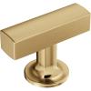 Amerock BP37100G10 | Kitchen Cabinet Knob | Satin Nickel | Everett | 1-3/4 inch (44mm) Length | Cabinet Hardware | Bar Furniture Knob | Dresser Drawer Knob(Champagne Bronze)