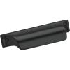 Amerock BP452364MB | Kitchen Cabinet Cup Pull | Matte Black | 2-1/2 in (64 mm) Center-to-Center | Jolene | 1 Pack | Furniture Hardware | Cabinet Handle | Bathroom Drawer Pull(Matte Black)