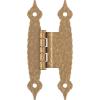 Amerock BPR3406CZ | Cabinet Hinge | 3/8 in (10 mm) Offset Non-Self Closing Face Mount | Champagne Bronze | Kitchen Cabinet Door Hinge | 1 Pair/2 Pack | Functional Hardware(Champagne Bronze)