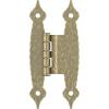 Amerock BPR3406CZ | Cabinet Hinge | 3/8 in (10 mm) Offset Non-Self Closing Face Mount | Champagne Bronze | Kitchen Cabinet Door Hinge | 1 Pair/2 Pack | Functional Hardware(Golden Champagne)